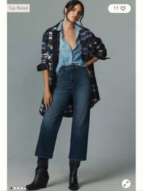 Savannah High Rise Wide Leg Jeans